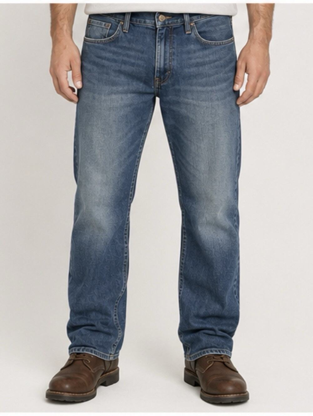 Levi’s 559 Men’s Jeans 36x34 Relaxed Straight Leg Medium Wash Blue Denim
